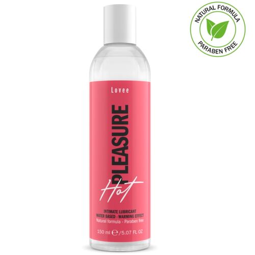 Lubricante Efecto Calor Lovee Hot Pleasure 150ml - Intimateline - 1