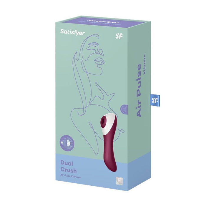 Dual Crush Estimulador y Vibrador - Satisfyer - 1