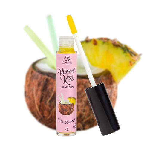 Lip Gloss Vibrant Kiss - Piña Colada - Secret Play - 1