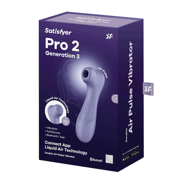 Pro 2 Generación 3 - Lila Bluetooth & App - Satisfyer - 1