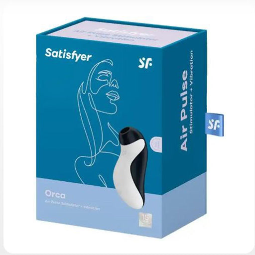 Estimulador y Vibrador Orca Air Pulse - Satisfyer - 1