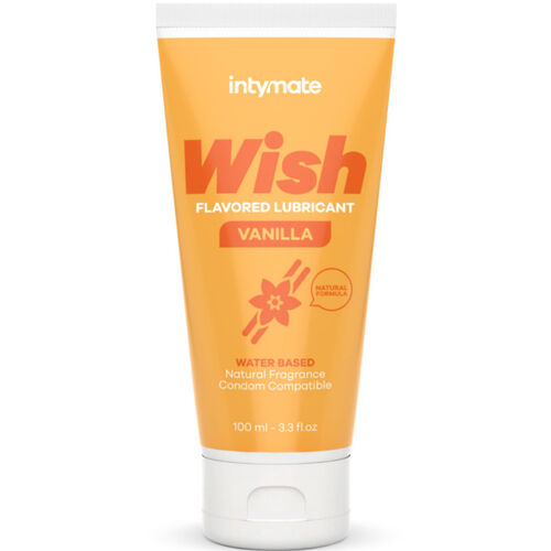 Lubricante  a base de Agua de Sabores - Wish 100ml - Intimateline : Vainilla - 1