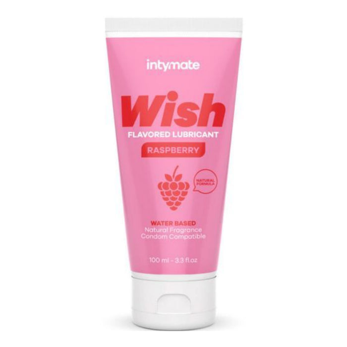 Lubricante  a base de Agua de Sabores - Wish 100ml - Intimateline : Frambuesa - 1