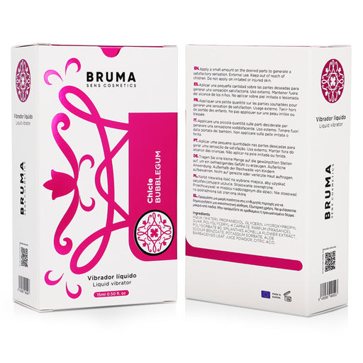 Gel Vibrador Líquido sabor Chicle 15ml - Bruma - 2