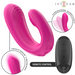 Janet Estimulador & Vibrador Dual en Forma de U con Control Remoto – Rosa - Intense - 4