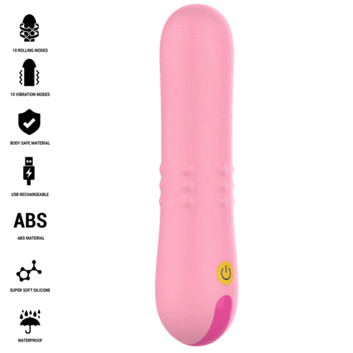 Barbara Vibrador con Perlas Giratorias - Intense - 4