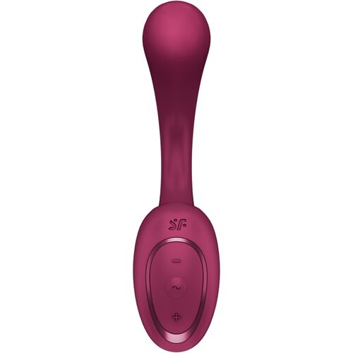 Vibrador Rabbit "G For Goddess 2" Burdeos - Satisfyer - 3
