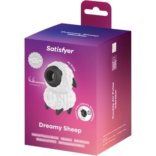 Dreamy Sheep Vibrador & Estimulador Air Pulse - Satisfyer - 1