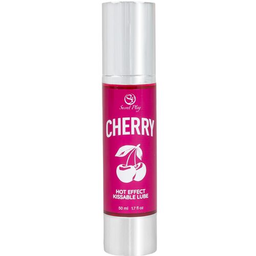 Lubricante Efecto Calor Cereza 50 ml - Secret Play - 1
