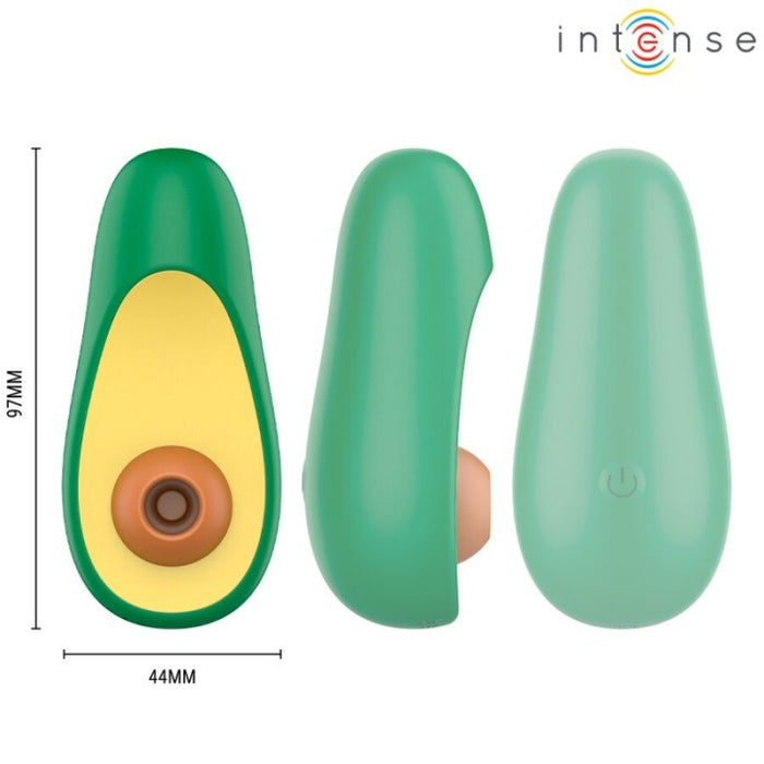 INTENSE - WAKI Estimulador Succionador de Clítoris Aguacate - Intense - 3
