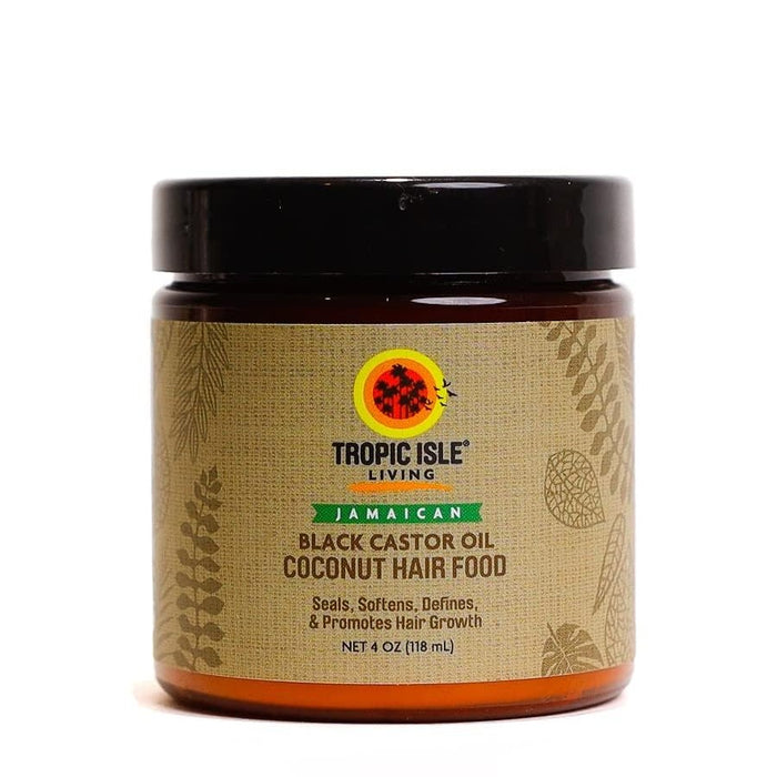 Coconut Jamaican Black Castor Oil Hair Food 118ml - Tropic Isle Living - 1