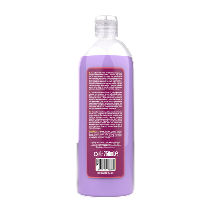 Gel de Baño Dona Flora Aromas 750 ml - Dona Flora : Granada y Orquídea - 2