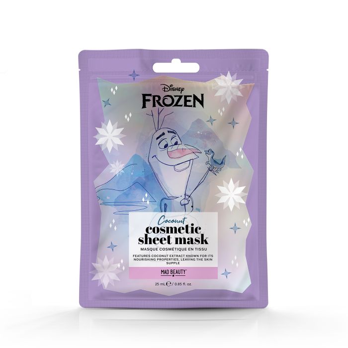 Mascarilla facial Olaf de la colección de Frozen - Mad Beauty - 1