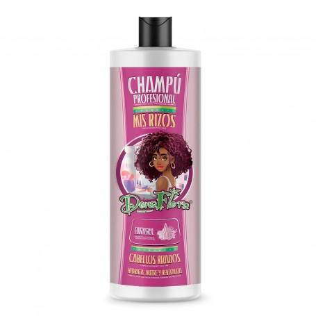 Pack Mis Rizos: Champú 1000ml + Mascarilla Capilar 1000ml - Dona Flora - 2