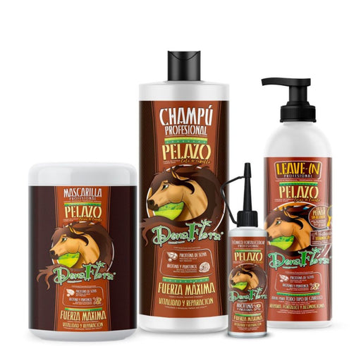 Pack Fortalecedor del Cabello - Pelazo Fuerza Máxima - Dona Flora - 1