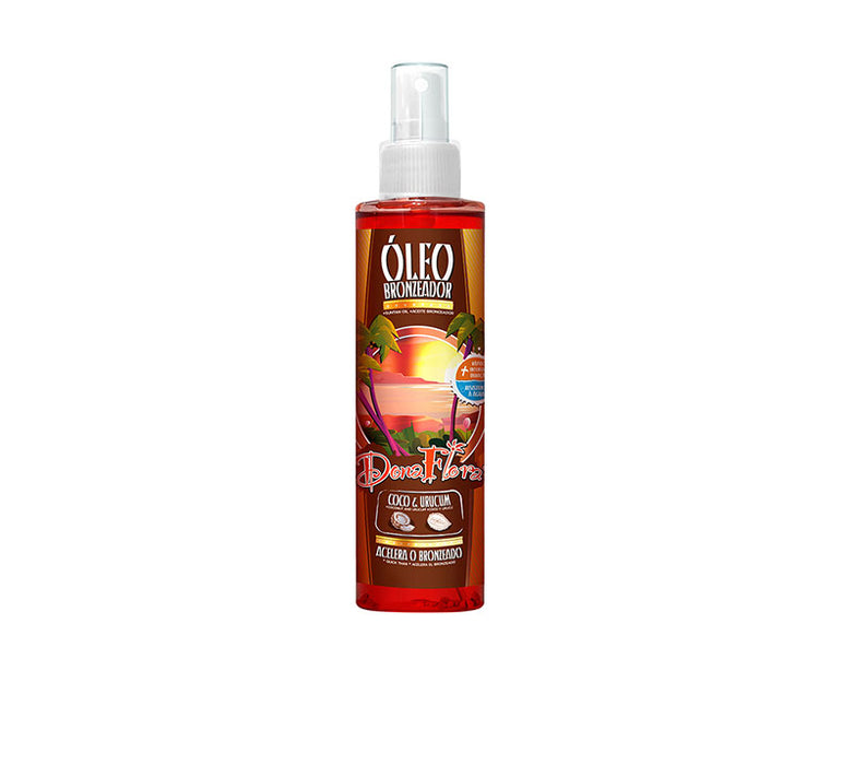 Aceite Bronceador de Coco y Urucum 200ml - Dona Flora - 1