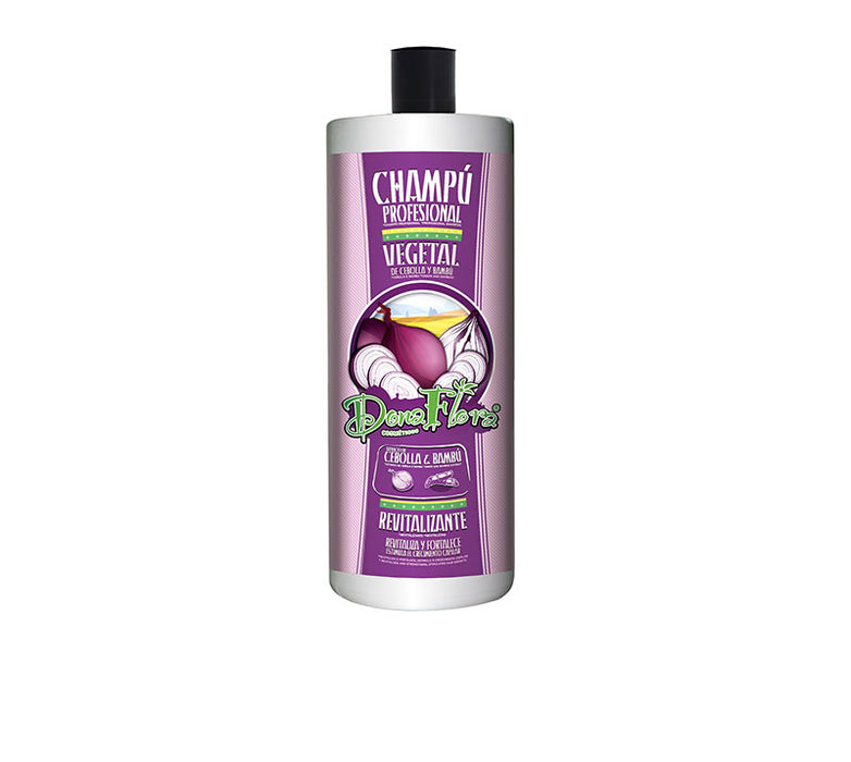 Champú Revitalizante de Cebolla y Bambú 1000ml - Dona Flora - 1