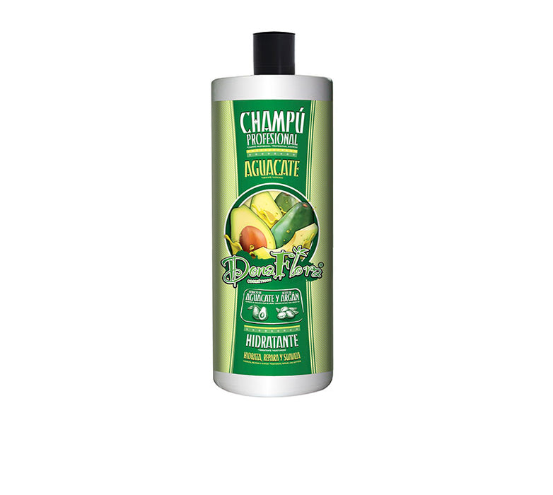 Champú Hidratante de Aguacate y Árganos 1000ml - Dona Flora - 1