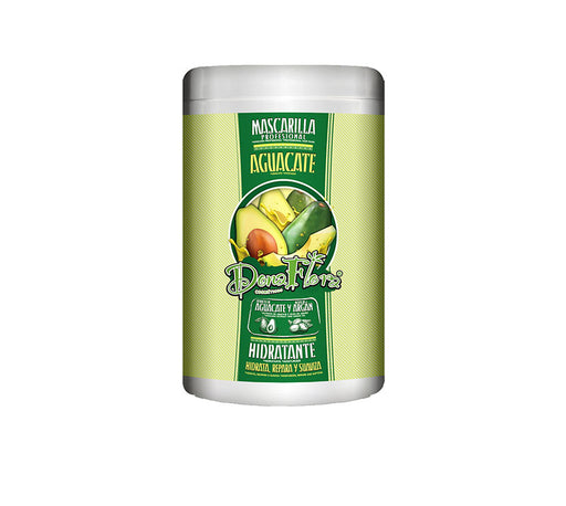 Mascarilla Capilar Hidratante - Aguacate y Argán - 1000ml - Dona Flora - 1