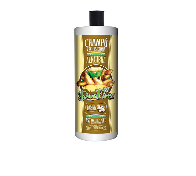Champú Estimulante de Jengibre 1000ml - Dona Flora - 1