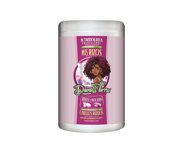 Activador de Rizos Cabellos Rizados 1000ml - Dona Flora - 1