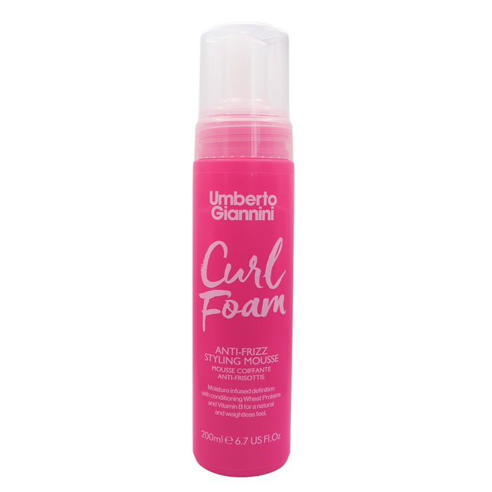 Curl Foam Anti-frizz Styling Mousse 200ml - Umberto Giannini - 1