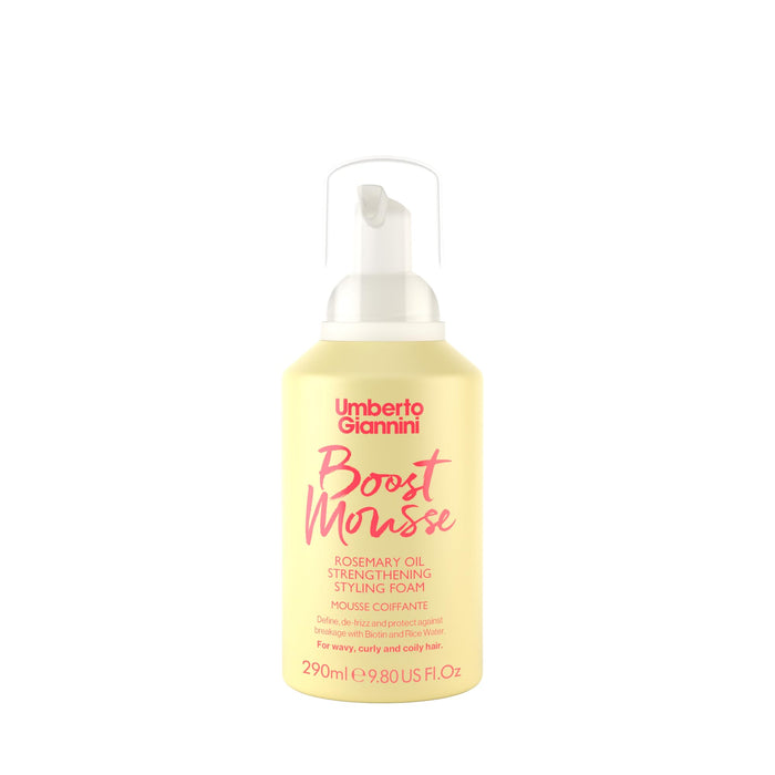 Strong Curls Rosemary Oil Strengthening Styling Foam 290ml - Umberto Giannini - 1