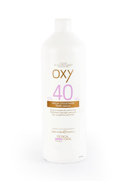 Agua Oxigenada Perfumada 40 Vol. 1000ml - Design Look - 1