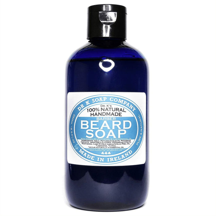 Dr K Soap Barber Beard Soap Lime Essential Oil 250ml - Dr. K Soap - 1