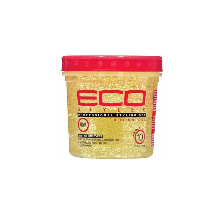 Gel de Peinado con Aceite de Argán - Eco Styler : 473 Ml - 1