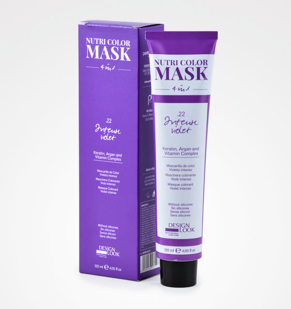 Nutri Color Mask 4 in 1 120ml - Design Look : Intense Violet - 1