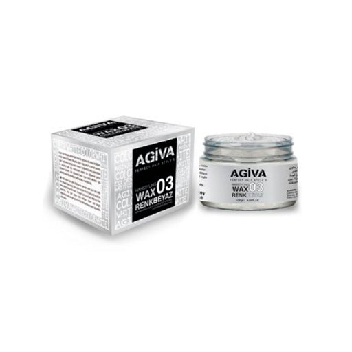 Agiva Hairpigment Wax 03 Color White 120g - Agiva - 1
