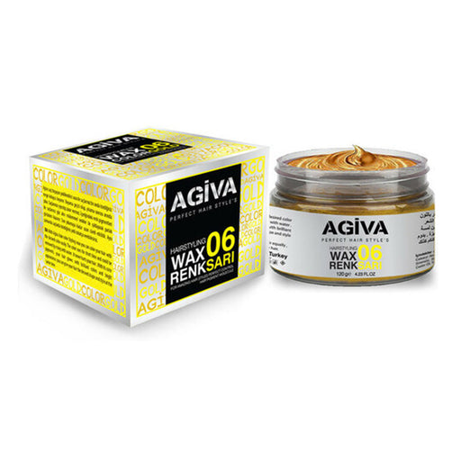 Agiva Hairpigment Wax 06 Color Gold 120g - Agiva - 1