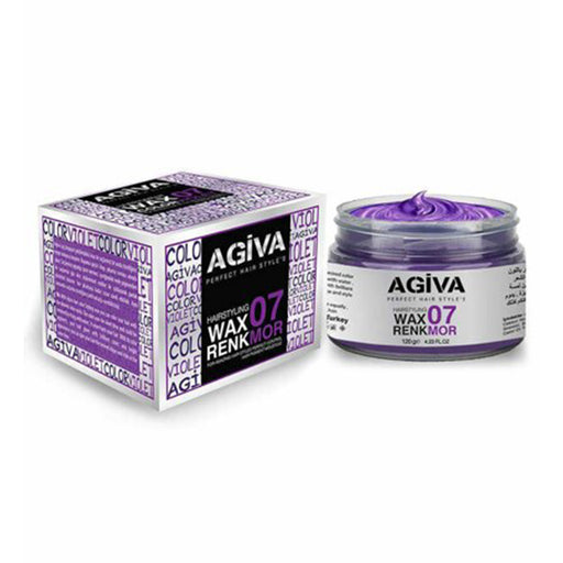 Agiva Hairpigment Wax 07 Color Violet 120g - Agiva - 1