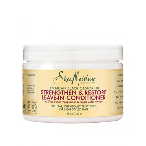 Leave in Jamaican Black Castor Oil Strengthen & Restore 340ml - Shea Moisture - 1