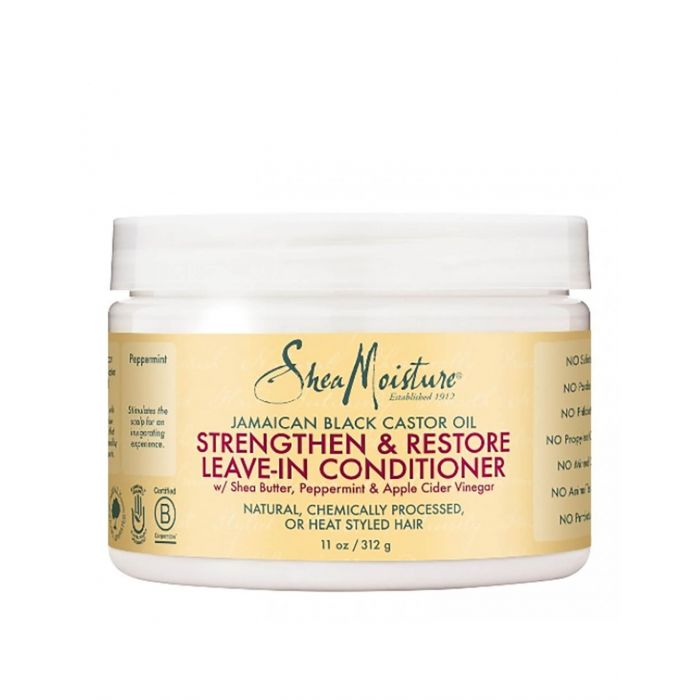 Leave in Jamaican Black Castor Oil Strengthen & Restore 340ml - Shea Moisture - 1