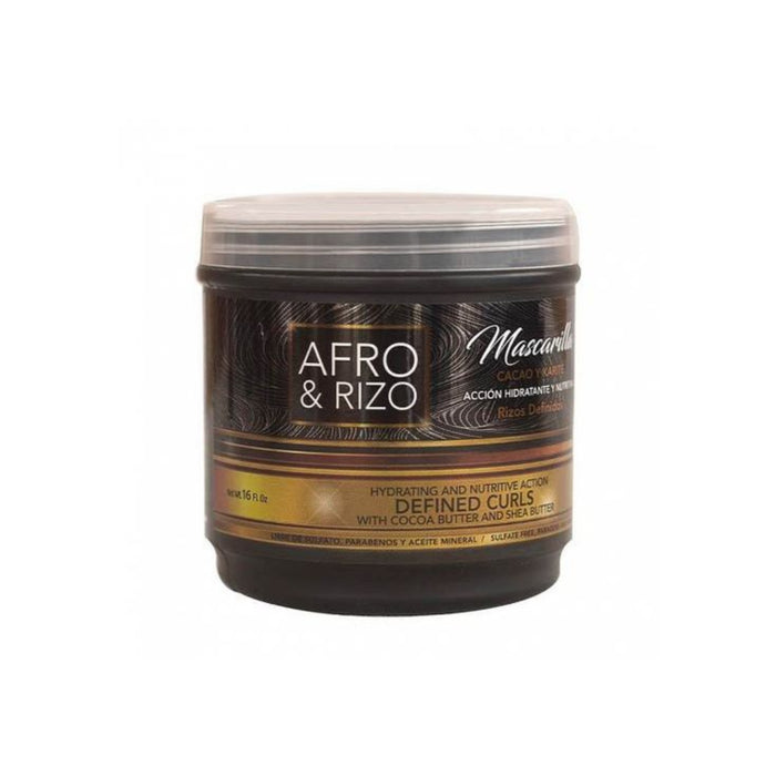 Mascarilla para Cabello Rizado - Afro & Rizo : 473ml - 1