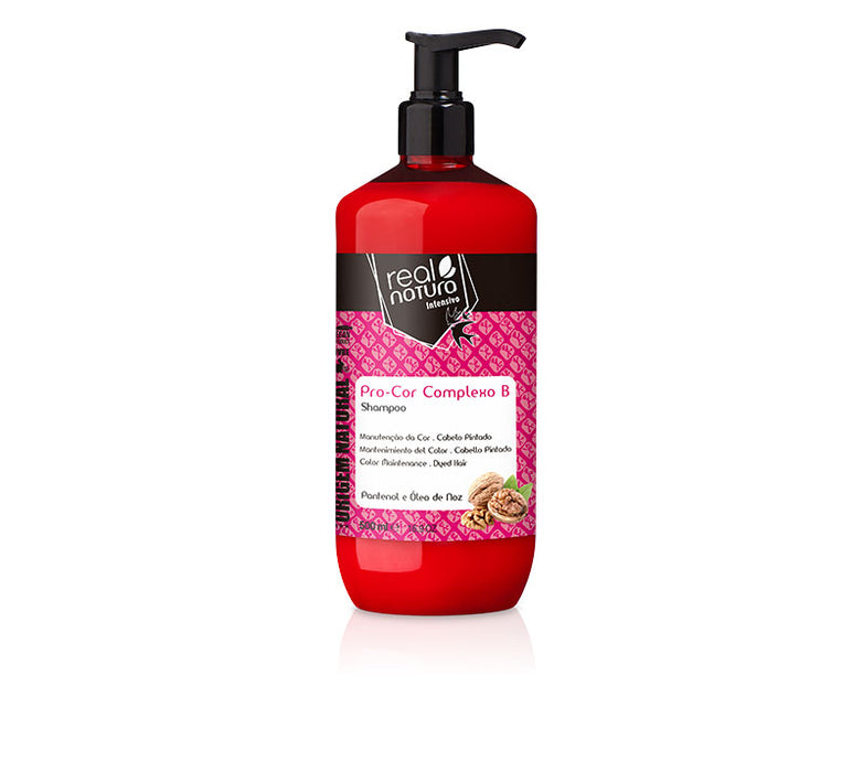 Champô Sem Sal Pro-cor Complexo B 500ml - Real Natura - 1