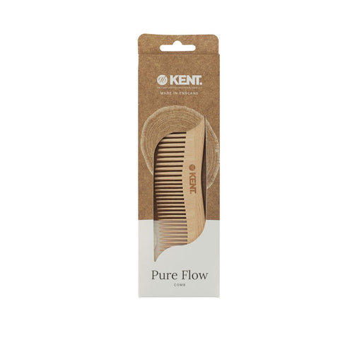 Pure Flow Wooden Comb - Kent Brushes - 1