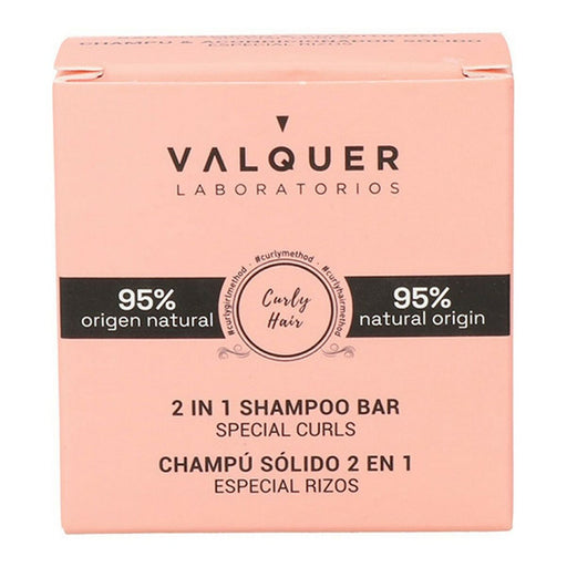 Champú y Acondicionador Solido 2 en 1 Especial Rizos 70 G - Valquer - 1