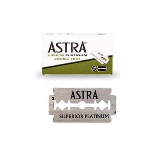 Cuchillas Dobles Superior Platinum Astra - Zzmen - 1