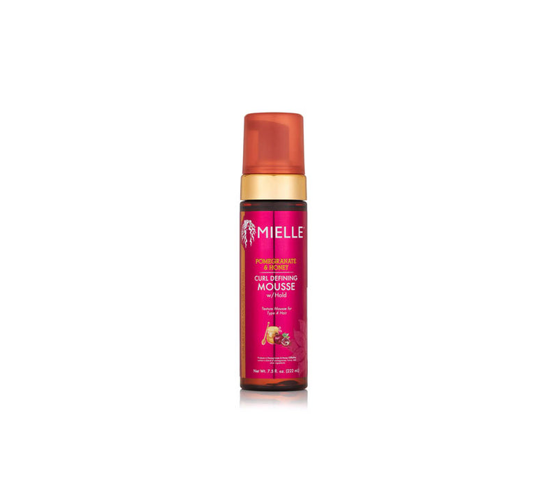 Pomegranate & Honey Curl Defining Mousse W/hold 222ml - Mielle - 1