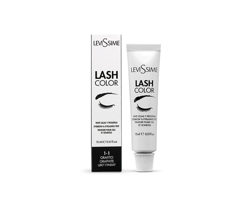 Lash Color Tinte Cejas y Pestañas 1-1 Grafito 15ml - Levissime - 1