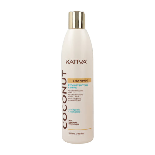 Coconut Shampoo Reconstruction & Shine 355ml - Kativa - 1
