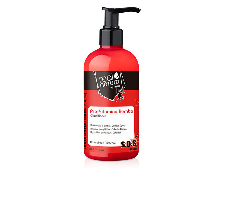 Acondicionador Sin Sal Pro-vitamina Bomba 300ml - Real Natura - 1