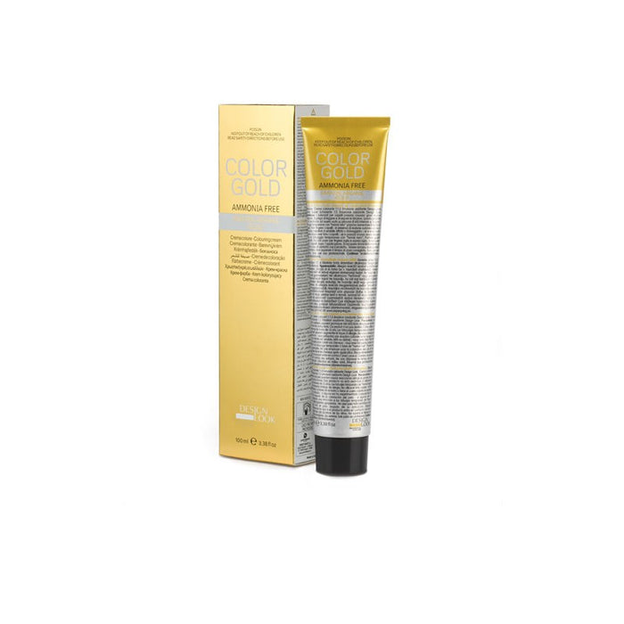 Tinte Color Gold sin amoniaco 100ml - Design Look : 6.14 Avellana - 1