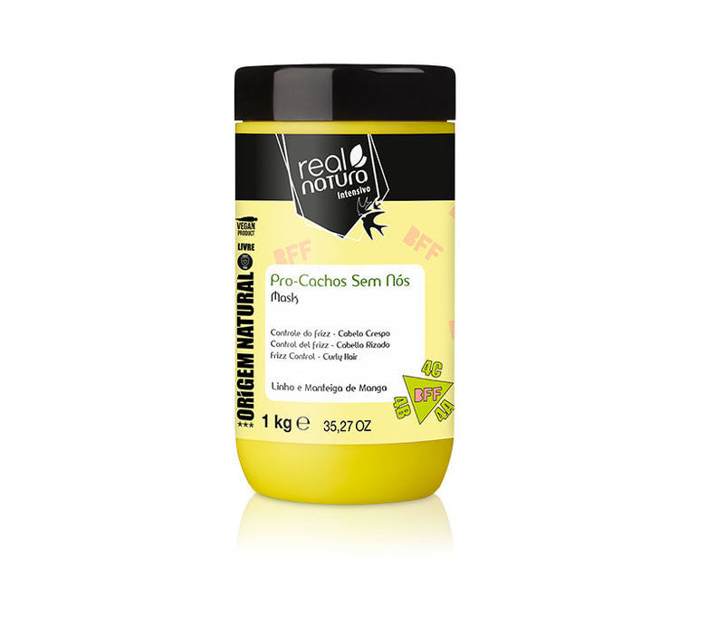 Mascarilla Sem Sal Bff Pro-cachos 1kg - Real Natura - 1