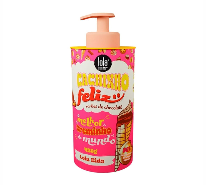 Crema de Peinado Chocolate - Cachinho Feliz 450gr - Lola Cosmetics - 1