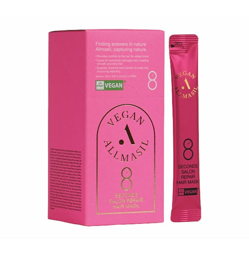 8 Seconds Salon Repair Hair Mask – Stick Pouch 20 x 8 ml - All Masil - 1