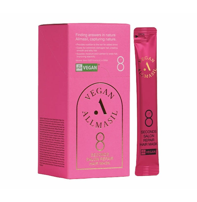 8 Seconds Salon Repair Hair Mask – Stick Pouch 20 x 8 ml - All Masil - 1